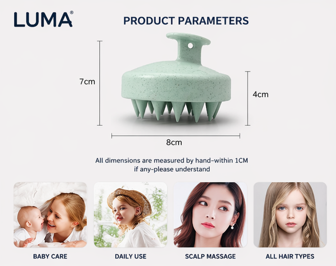 Luma Scalp Massager — Cleanse, Stimulate & Restore