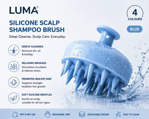 Luma Scalp Massager — Cleanse, Stimulate & Restore